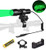Ulako Green Light 350 Yards Spotlight Flood Light Zoomable Flashlight Torch for Hunting Hog Pig Coyote Varmint