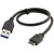 Cablecc USB 3.1 Front Panel Header to USB 3.0 Type-A Male Extension Data Cable 50cm