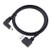 CY Up & Down Angled USB-C USB 3.1 to 90 Degree Left Angled A Male Data Cable for Tablet & Cell Phone
