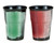 Kutani Green and Red pair Free Cup  K4-1104 (Japan import)