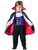 InCharacter Baby Boy's Vampire Costume, Red/Blue, 4T