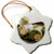 3dRose ORN_89178_1 Vegetable Spring Rolls Cuisine - US10 GJO0645 - Greg Johnston - Snowflake Ornament, Porcelain, 3-Inch