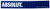 Absolut Vodka Bar Mat Spill Mat Rail Drip Mat - 21.5" x 3.25" Blue
