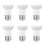 R16 LED Light Bulbs Dimmable, E26 Medium Screw Base, Equivalent 40W Incandescent, 5W Reflector Light Bulb Warm White 2700K, Indoor Outdoor Recessed Light, 500Lumens, Pack of 6