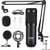 Studio Microphone USB Condenser Microphone Computer PC Microphone Kit with Adjustable Scissor Arm Stand Shock Mount for Instruments Voice Overs Recording Podcasting YouTube Karaoke Gaming Streaming