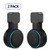 Echo Dot Wall Mount Holder for 3rd Gen, Amazon Echo Dot Alexa Outlet Holder Stand, A Space-Saving Echo Dot Accessories Without Messy Wires or Screws (Black, 2 Pack)