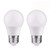 ANYPOWK LED Light Bulbs 25 Watt Equivalent, Warm White 2700K E26 Medium Base, 3W LED Energy Saving Screw Base Light Bulbs for Home Refrigerator Light Bulb (2 Pack)