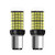 1157 LED Bulb Reverse Light Bulbs 2800 LM 6500K Xenon White Extremely Bright 144-SMD 2057 2357 7528 1157A LED Bulbs 9-30V with Projector for Backup Reverse Lights,Tail Brake Lights (Pack of 2)