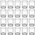 DARJEN Votive Candle Holders Set of 72 - Glass Votives Holder - Clear Tealight Candle Holder Bulk for Table Centerpieces & Wedding Decor