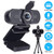 Yakry X11 Webcam 1080P HD Live Streaming Webcam USB Plug and Play Web Camera for PC Laptop Desktop with 90-Degree Wide Angle Microphone for Video Conference Recording Gaming, Video Calling