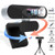 Webcam HD 1080p Web Camera - Laptop Webcam Video Web Camera, USB PC Computer Webcam with Tripod Microphone Full HD 120-Degree Wide View Angle, Pro Streaming Webcam for Recording, Calling, Conferencing