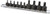 Titan Tools 16142 Low Profile Stubby Star Bit Socket Set - 10 Piece