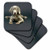 3dRose CST_1094_4 Weimaraner Puppy Ceramic Tile Coasters, Set of 8