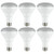 Sunlite BR30/LED/10W/DIM/65K/6PK 6500K Daylight LED BR30 10W, 65W Replacement Reflector Light Bulbs with Medium E26 Base (6 Pack)