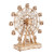 Rolife 3D Wooden Puzzle Hand Crank Music Box Machinarium Toys-DIY Wood Craft Kit-Creative Gift for Boys Girls Adults Kids When Christmas/Birthday (Ferris Wheel Wood Color)