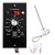 FlameSky Digital Thermostat Kit, Grill Controller Pellet Controller Smoker Controller for Traeger Thermostat Replacement Kit with Temperature Sensor, Red LED Screen