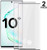 [2 Pack] Galaxy Note 10 Plus Tempered Glass Screen Protector [Fingerprint Sensor Compatible] [Full Coverage] [3D Glass] [Case Friendly] Anti-Scratch for Samsung Galaxy Note 10 Plus / Note10 +