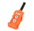 Crane Pendant Control Pushbutton Switch, 2 Ways Hoist Crane Push Button Switch, 250V, 5 Amp, 500V, 2 Amp, Orange Hoist Pendant Switch