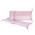 NoJo 4 Piece Secure Me Crib Liner, Lattice, Dark Pink