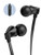 Earbuds with Microphone, Vogek Earphones Noise Isolating, in-Ear Headphones with HiFi Stereo & Powerful Bass 3.5mm Interface Compatible with iPhone and Android Smartphones, iPod, iPad, MP3 Player