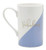 Mikasa Bone China Coffee Mug, 16-Ounce, Fabulous White/Gold/Blue