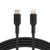 Belkin USB-C to Lightning Cable (iPhone Fast Charging Cable for iPhone 8 or Later) Boost Charge MFi-Certified iPhone USB-C Cable, 3ft/1m, Black, Model: CAA003bt1MBK