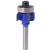 Wolfride 1/4 inch shank Roundover Router Bit 5/64 Inch Radius Router Bit