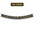 70 & Fabulous Pre-strung Gold Black 70th Birthday Banner Seventy Year Old Birthday Party Decorations for Men Women