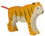 Holztiger Tiger Standing Toy Figure