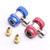 CENTAURUS Adjustable R134A Quick Coupler Connector, 1/4" SAE HVAC High Low AC Freon Manifold Gauge Hose Conversion kit