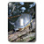 3dRose lsp_178654_1 Yellow Belly Slider Sunning Self on Log Light Switch Cover