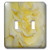 3dRose LLC lsp_14151_2 Yellow Rose, Double Toggle Switch
