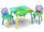Delta Children Kids Table and Chair Set With Storage (2 Chairs Included) - Ideal for Arts & Crafts, Snack Time, Homeschooling, Homework & More, Peppa Pig