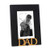 Isaac Jacobs Black Wood Sentiments Dad Picture Frame, 5x7 inch with Mat, Photo Gift for Father, Family, Display on Tabletop, Desk (Black, 5x7 (Matted 4x6))