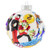 kat + annie Yellow Submarine Scene Round Ornament, Multi