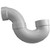 Genova Products 78540 P-Trap Pipe Fitting, 4"
