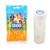 Perler Beads Bundle: Solid Color 1000 Bead Pack + Storage Cylinder (Cheddar)