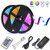LED Strip Lights, 32.8ft/10m RGB LED Lights Color Changing 5050 Flexible 600 LEDs Light Strips with 24 Keys IR Remote and 12V Power Supply Light Strips Kit for Home, Bedroom, Kitchen DIY Decoration