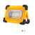 Portable LED Work Light, 6000LM 60W Solar and USB Rechargeable Spotlight with Stand, 11000mAh Power Bank Waterproof LED Flood Light for Outdoor Camping Hiking Emergency Lighting