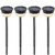 Solar Pathway Lights Outdoor LED Solar Garden Lights Waterproof Solar Landscape Lights for Lawn Patio Yard Garden Path Walkway Driveway  4 Pack