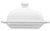 TAWCHES Porcelain Butter Dishes With Covers, White Butter Dish With Lid Butter Keeper Butter Holder