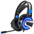Saherewanr Gaming Headset Noise Cancelling Over Ear Headphones with Mic & LED Light Bass Surround for PS4, PC, Xbox One, Nintendo Switch Laptop Mac 3D Surround Sound Volume Control(Blue)