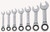 Pittsburgh Professional 7 Piece SAE Stubby Ratcheting Combo Wrench Set