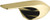 KOHLER K-9404-L-PB Left Hand Trip Lever, Vibrant Polished Brass