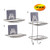3-Pack Stainless Steel Soap Dish Holder, Soap Saver Soap Holder Soap Tray Bar Soap Sponge Holder for Shower, Bathroom, Tub and Kitchen Sink