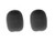 Replacement Aviation Microphone windscreens for Bose and Crystal Mic Typhoon (Two (2) Pack A20 Model)