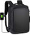 Men Laptop Backpack, USB Charging Port Travel Backpack for Men Fit 15.6 Inch Computer Backpack (black)