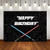 Foronly Black Sky Universe Backdrop 7Wx5H Feet Star Blue and Red Lightsaber Kids Boys Wars Baby Shower Photography Happy Birthday Party Photo Celebration Decor Props Vinyl Cloth