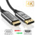 Displayport to HDMI 4K, Answin Displayport to HDMI Cable 4K UHD DP to HDMI Unidirectional Display Port to HDMI Adaptper Cable for Displayport Laptops/PC to Connect HDMI Monitor/Projector-6Ft/1.8m