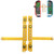 Replacement SL SR Right Left Button Ribbon Flex Cable for Nintendo Switch NS Joy-Con Controller, Replacement Right Left Cable
